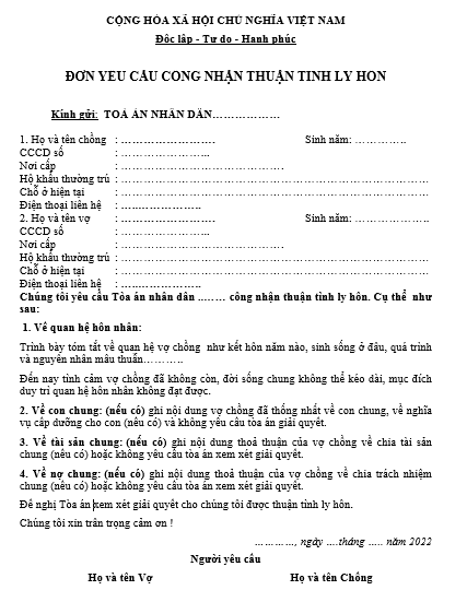 5 bước giải quyết ly hôn nhanh nhất theo quy định mới hiện nay