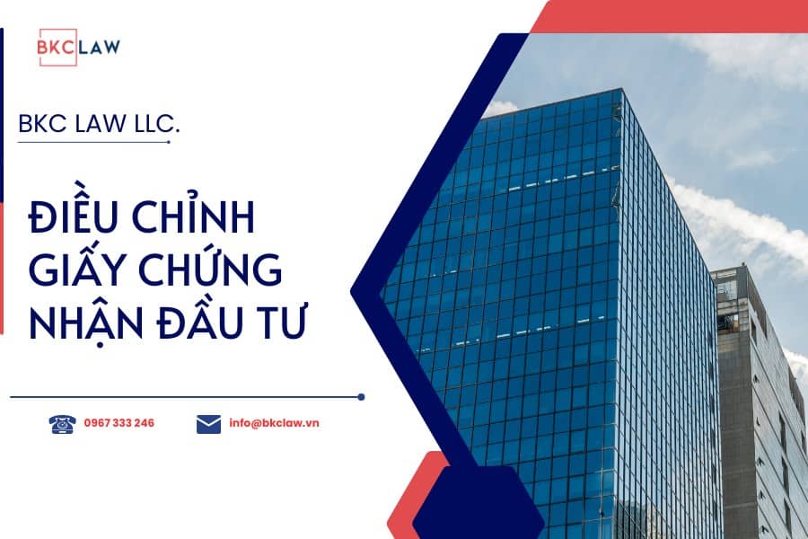 Investment registration certificate amendment service